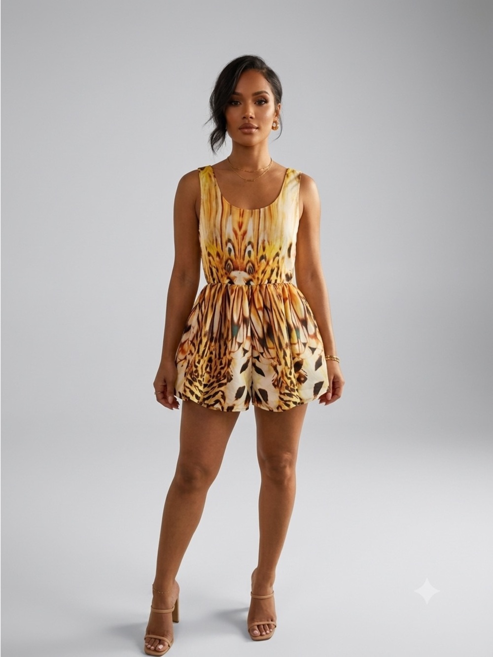 ONE TEASPOON DREAMTIGER CALI Sleeveless Romper